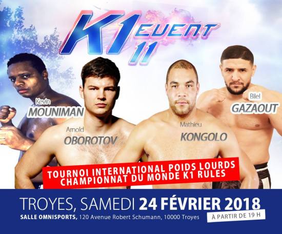 K-1 Event 11 : les résultats