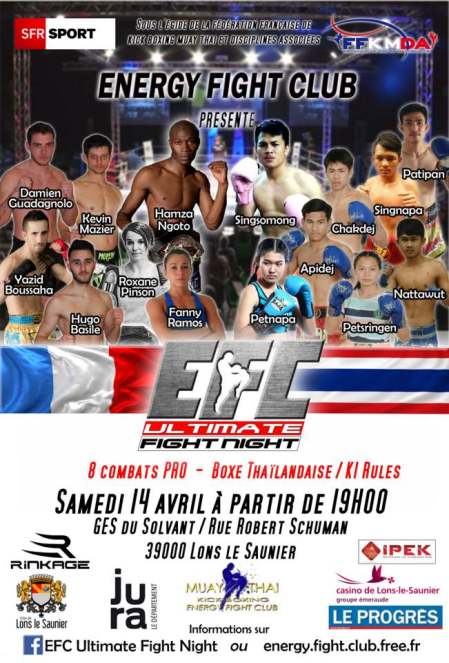 EFC Ultimate Fight Night 2018 : les résultats