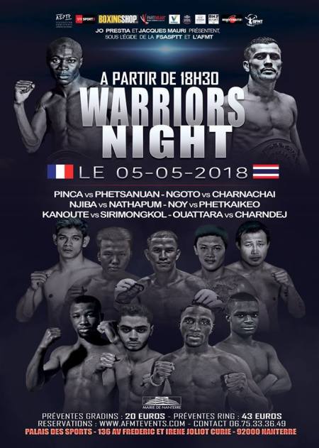 Warriors Night 2018 : les résultats