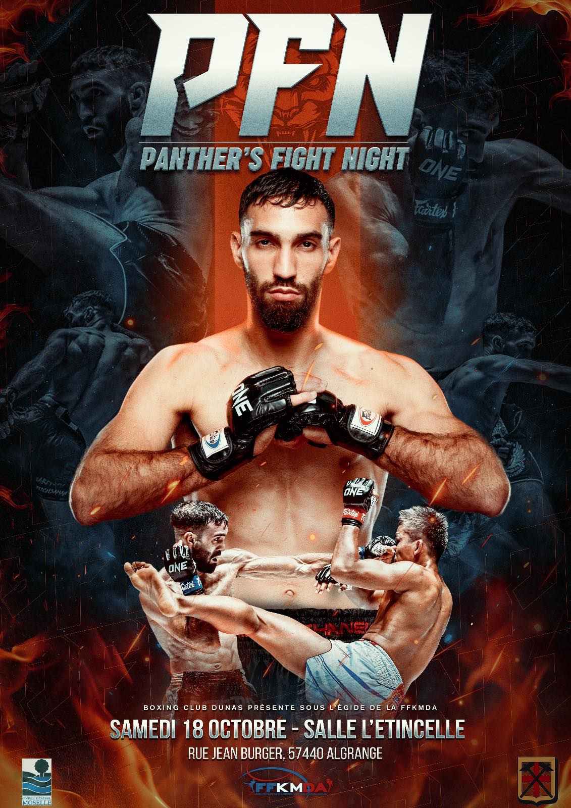 PANTHER’S FIGHT NIGHT –&nbsp;Résultats