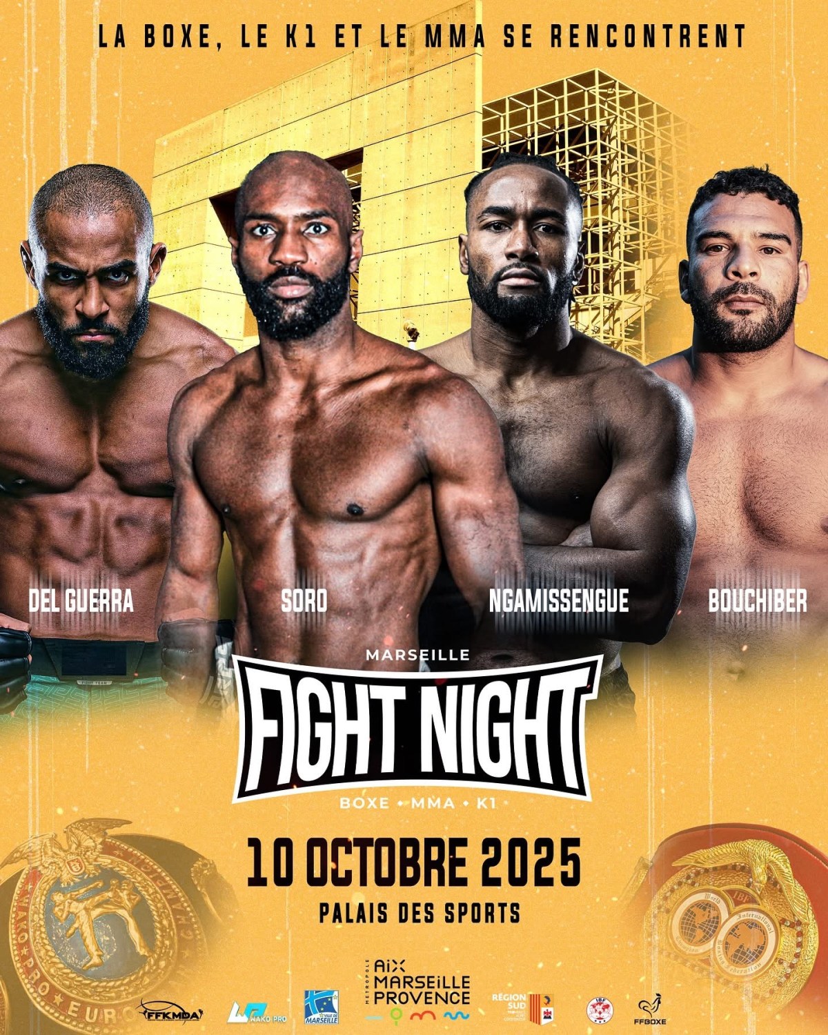FIGHT NIGHT MARSEILLE – Les&nbsp;résultats