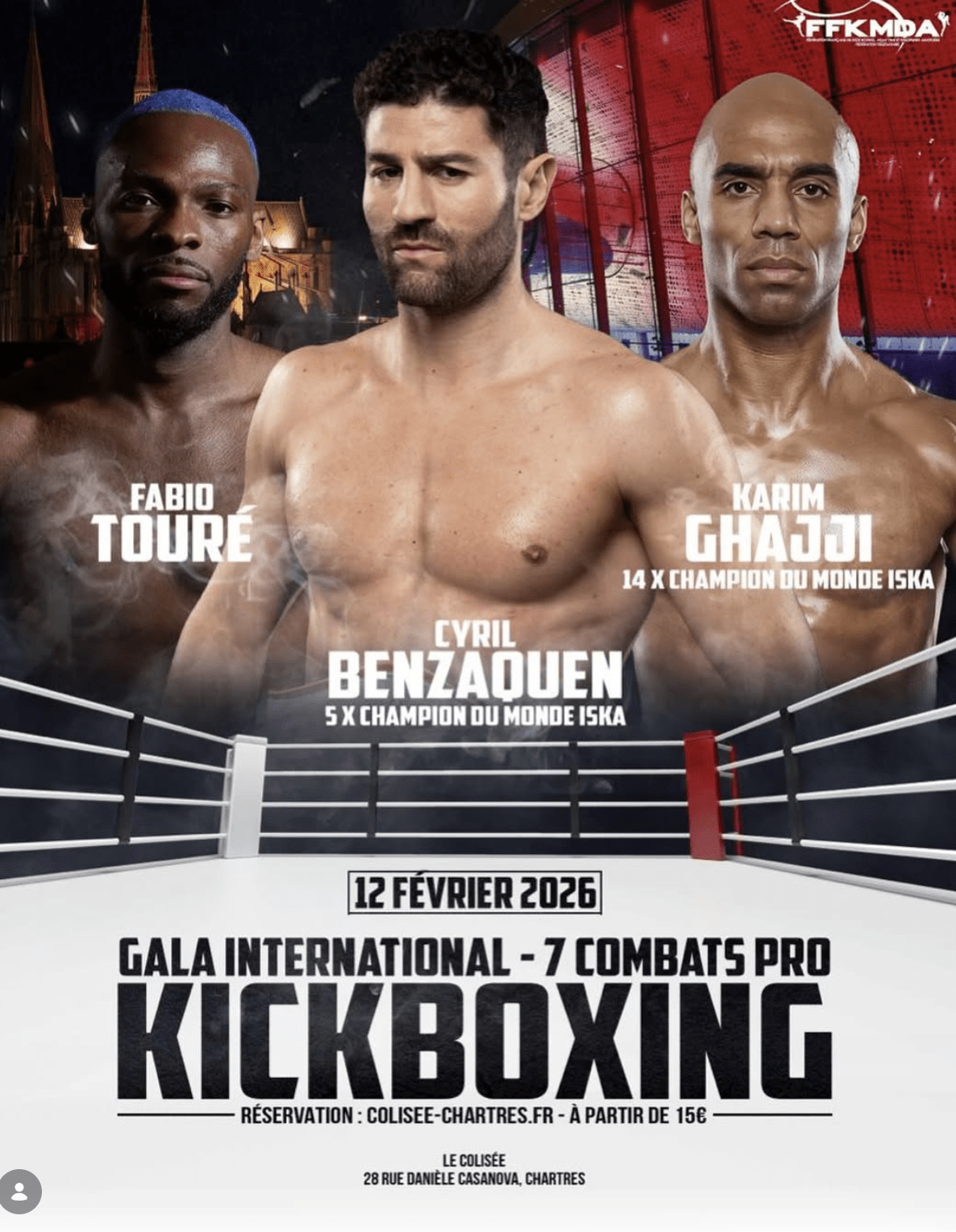 GALA  INTERNATIONAL DE  KICKBOXING –&nbsp;RÉSULTATS
