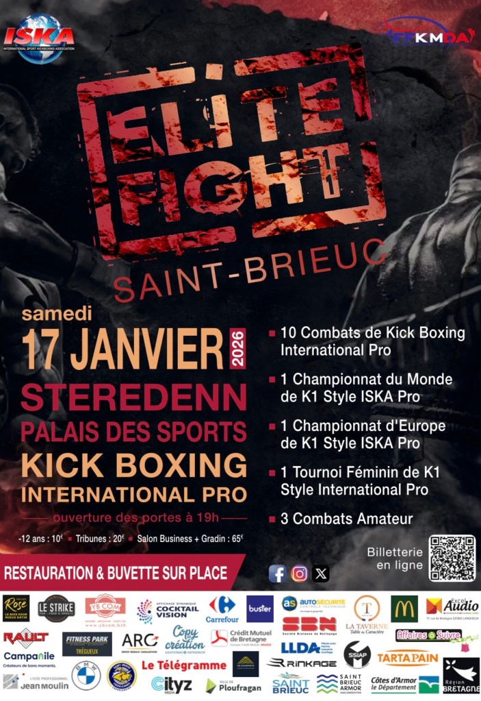 ELITE FIGHT #11 –&nbsp;RÉSULTATS