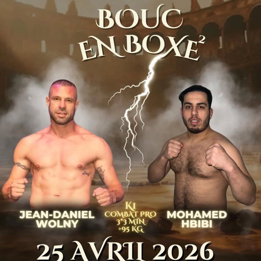 Jean Daniel Wolny en mode poids lourd au BOUC EN BOXE